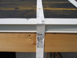 Habitat Uses THOR®  Roofing Layout Tapes Habitat Uses THOR® Roofing Layout Tapes