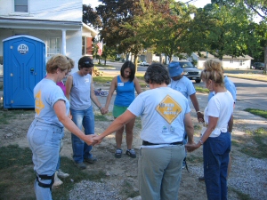 Habitat Prayer before starting Habitat Prayer before starting