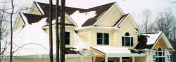 complex architectural 
roof design
