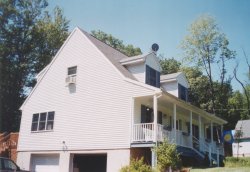 Front porch area - North side